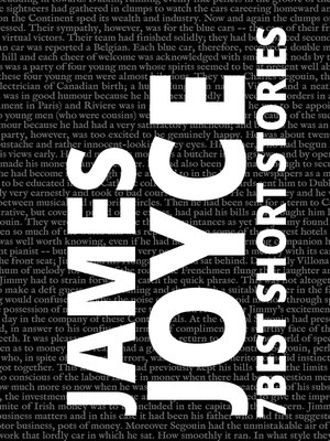 cover image of 7 best short stories by James Joyce